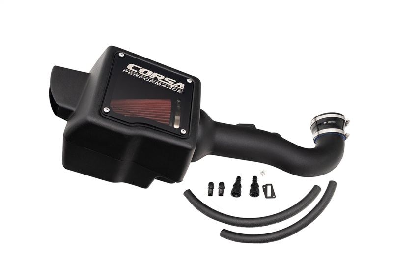 GMC Yukon Performance Air Intake - CORSA Performance - Closed Box, DryTech Filter - `15-`20